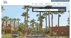 Desktop Screenshot of desertridgeapts.com